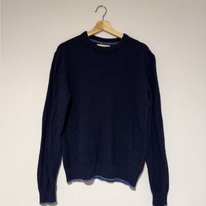 Classic Navy Crewneck Sweater for Men